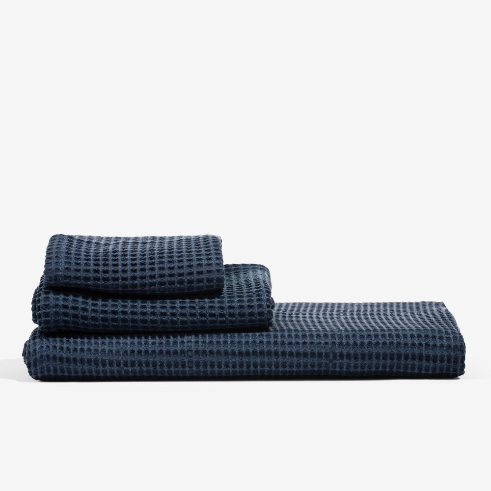 waffle towel set by ettitude