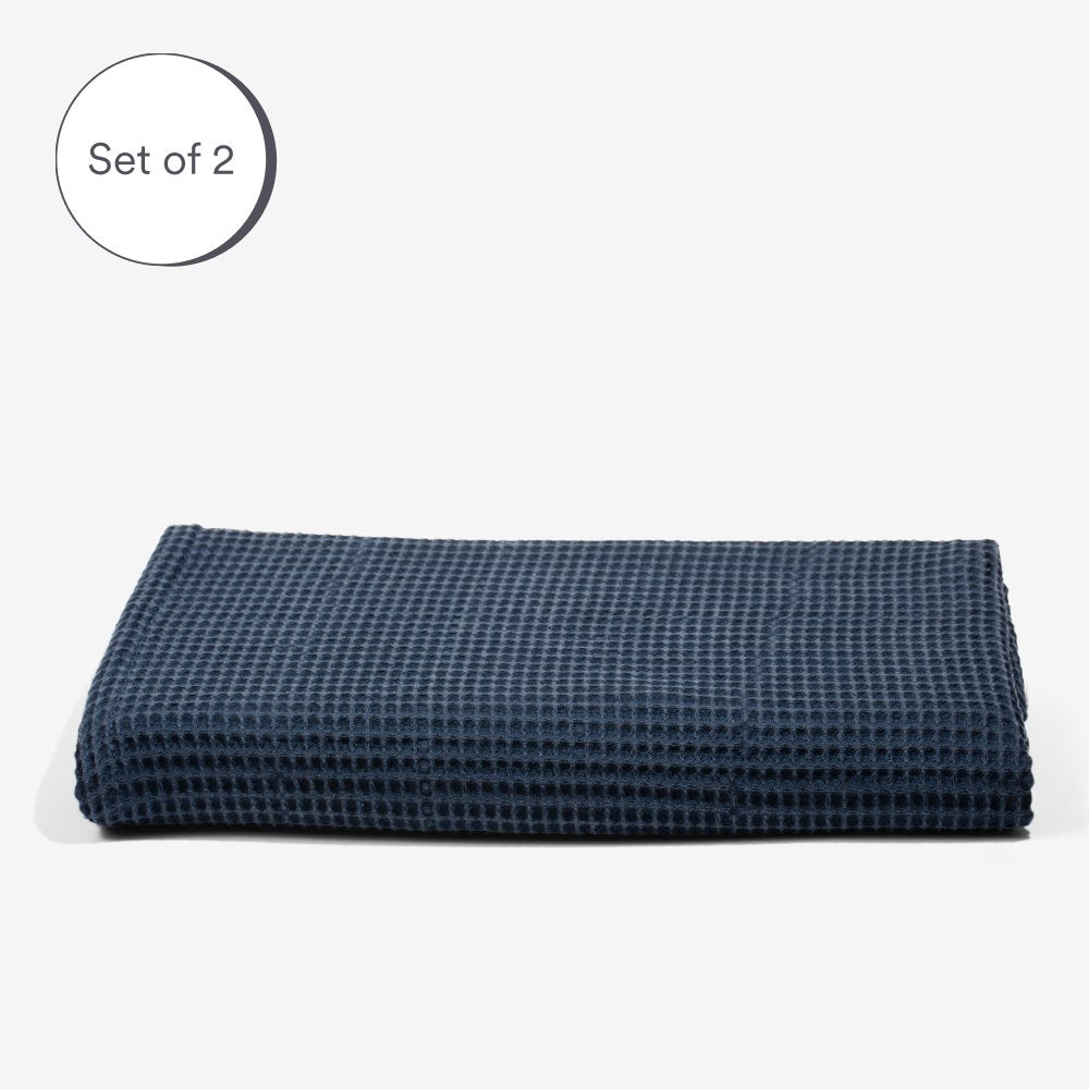 waffle towels by ettitude