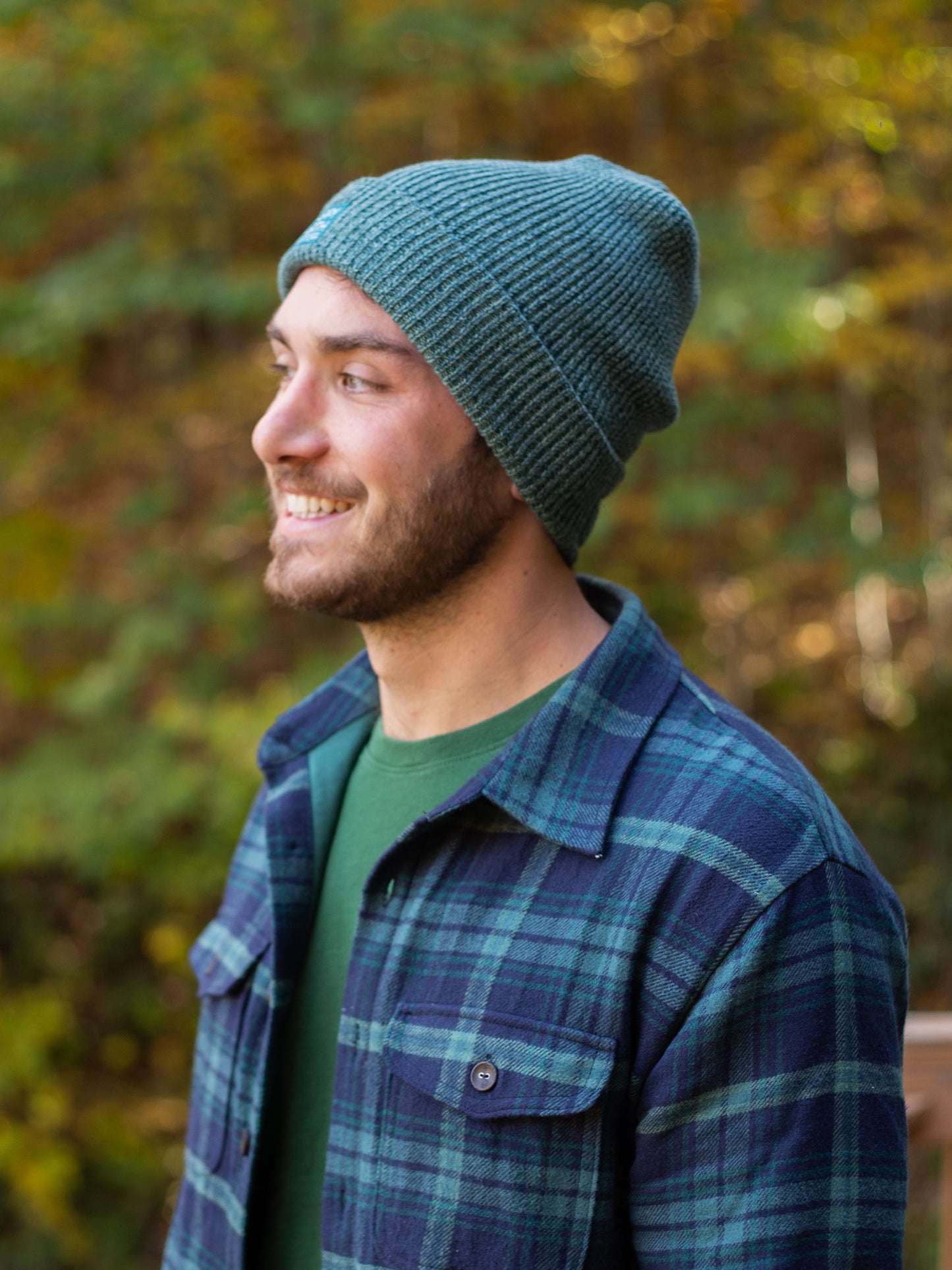 olympic forest beanie by happy earth