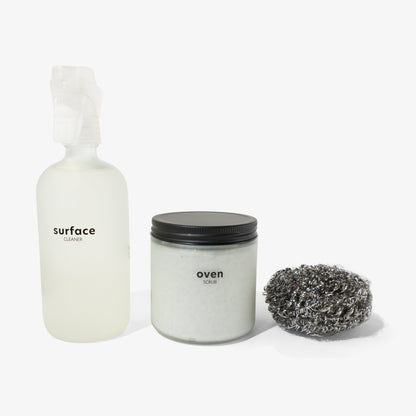 Oven Cleaning Kit (Glass Jar) by Everneat