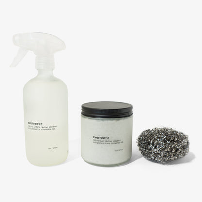 Oven Cleaning Kit (Glass Jar) by Everneat