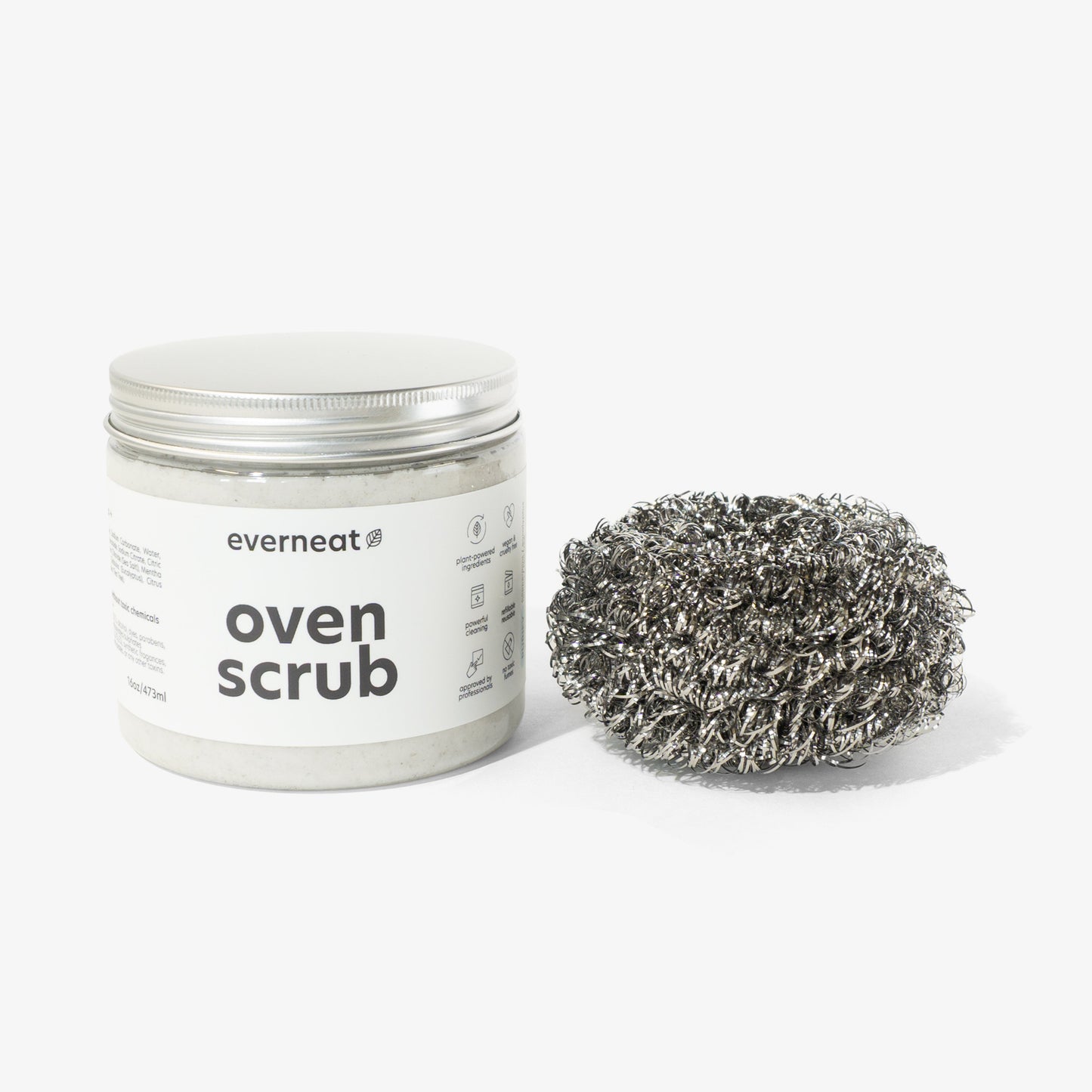 oven scrub cleaner (plastic jar) by everneat