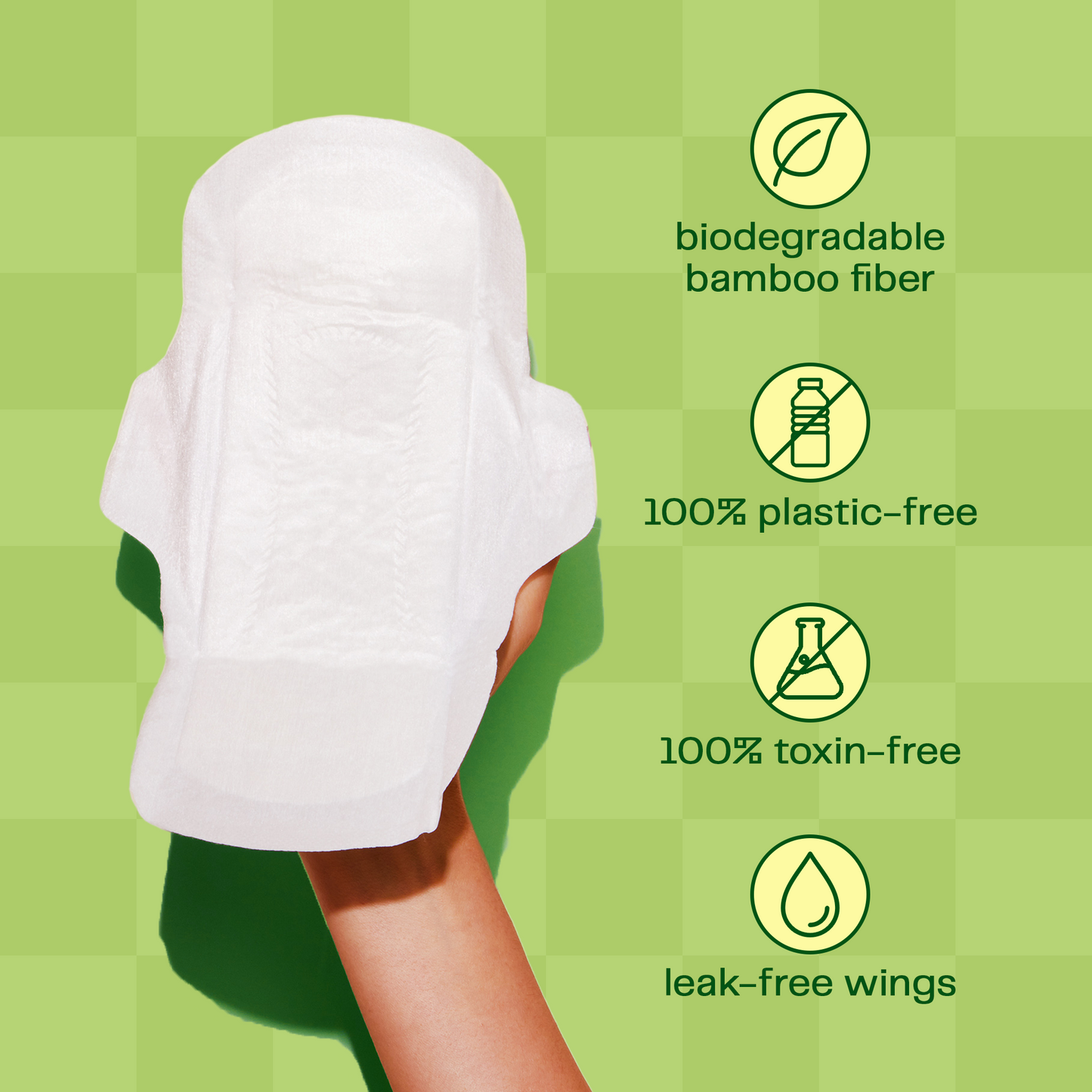 winged bamboo pads by viv for your v