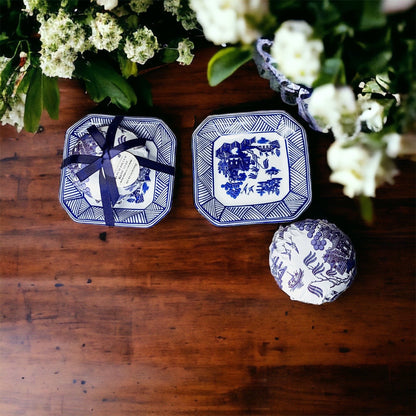 Chinoiserie Soap & Dish Set by Gia Roma