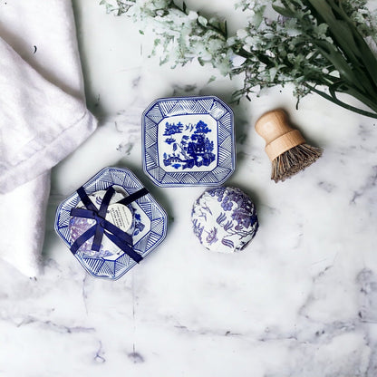 Chinoiserie Soap & Dish Set by Gia Roma