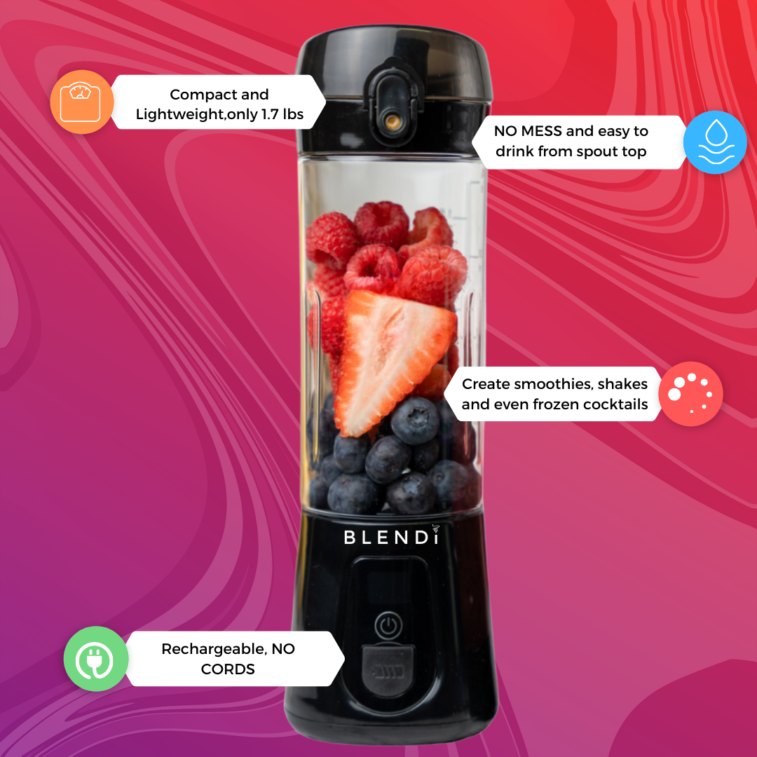 pro+ portable blender (17oz) by blendi