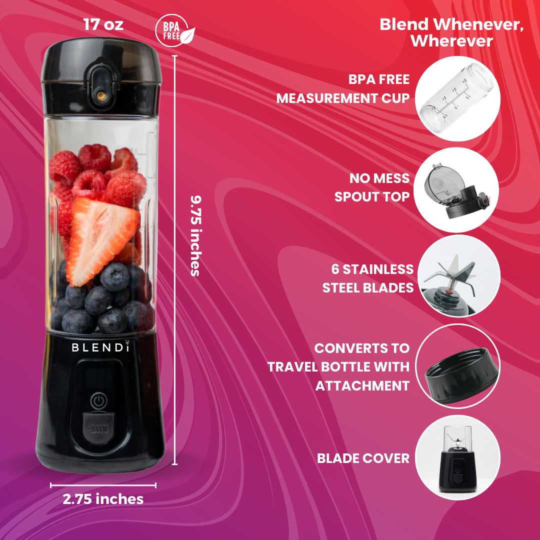 pro+ portable blender (17oz) by blendi