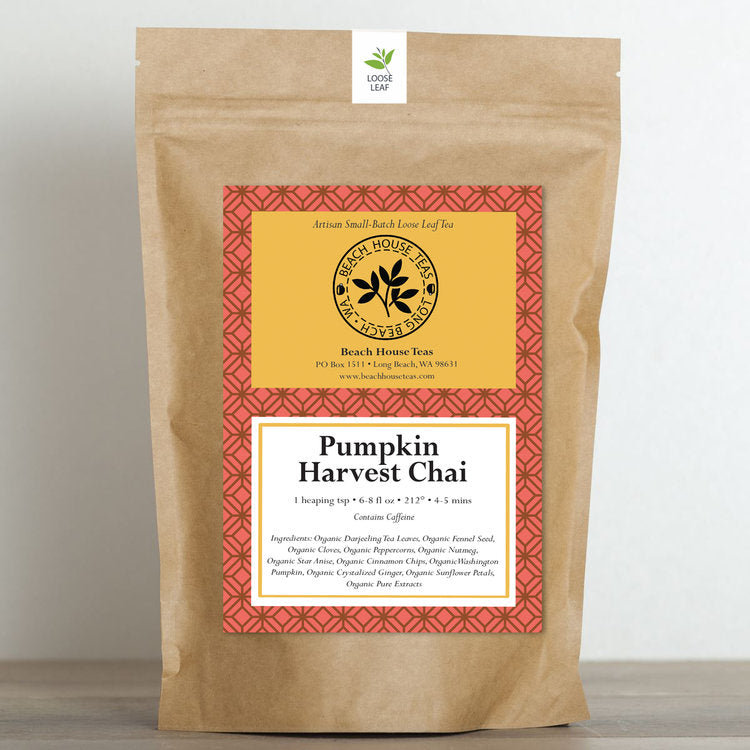 pumpkin harvest chai by beach house teas