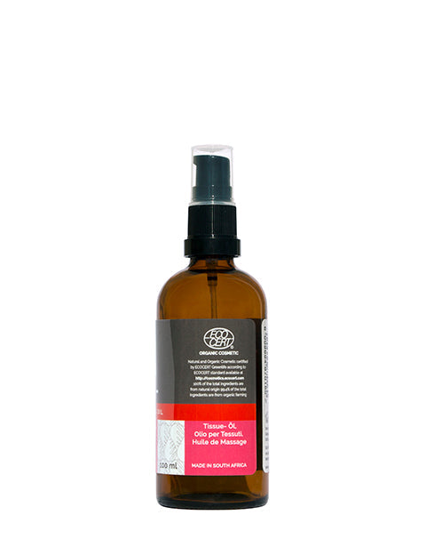 organic pure tissue blended oil 100ml by soil organic aromatherapy and skincare