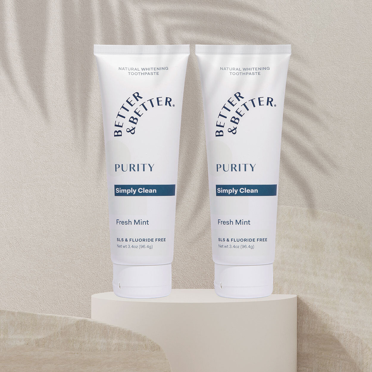 purity toothpaste 2 pack by better & better