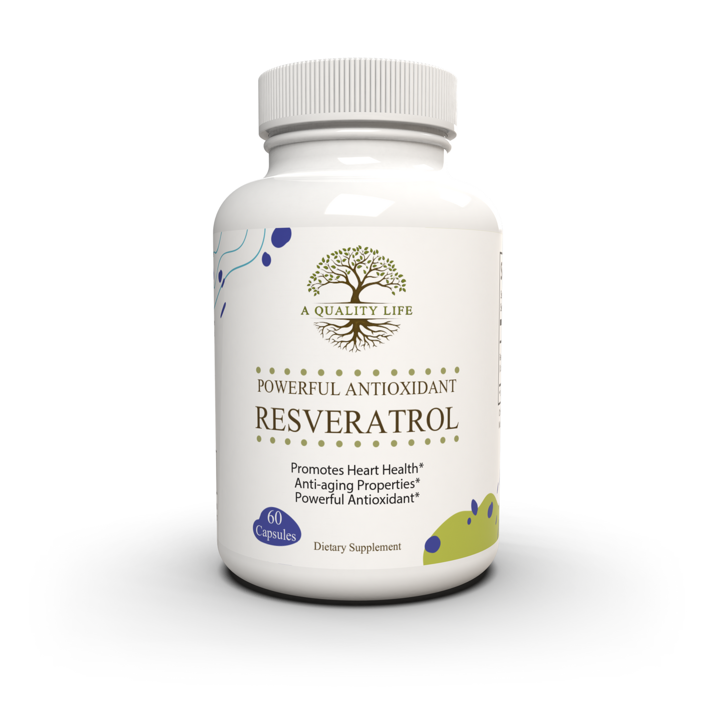 powerful antioxidant - resveratrol by a quality life nutrition