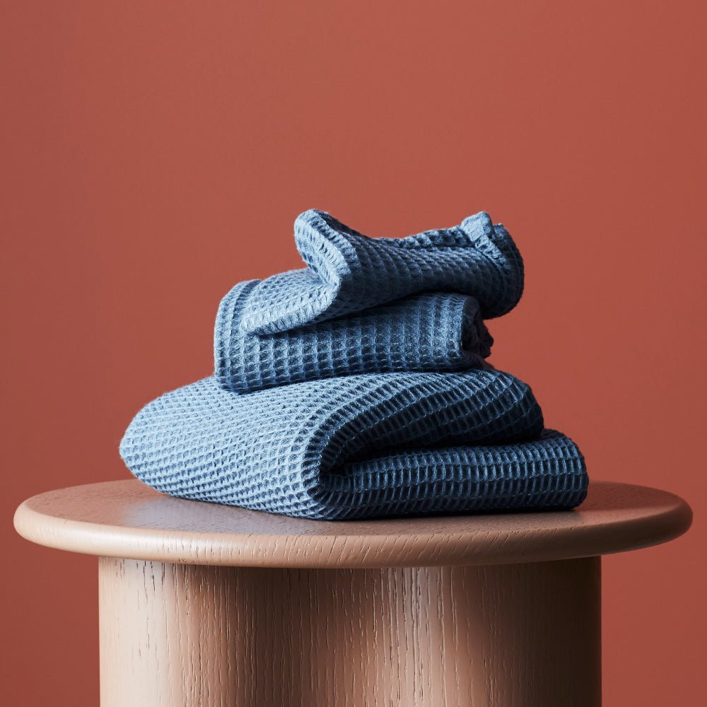 waffle towel set by ettitude