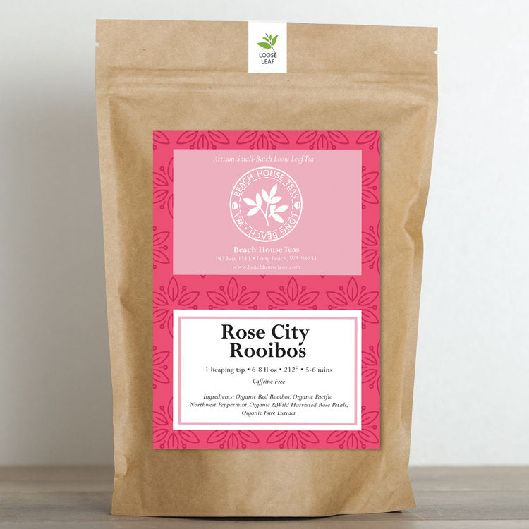 rose city rooibos by beach house teas