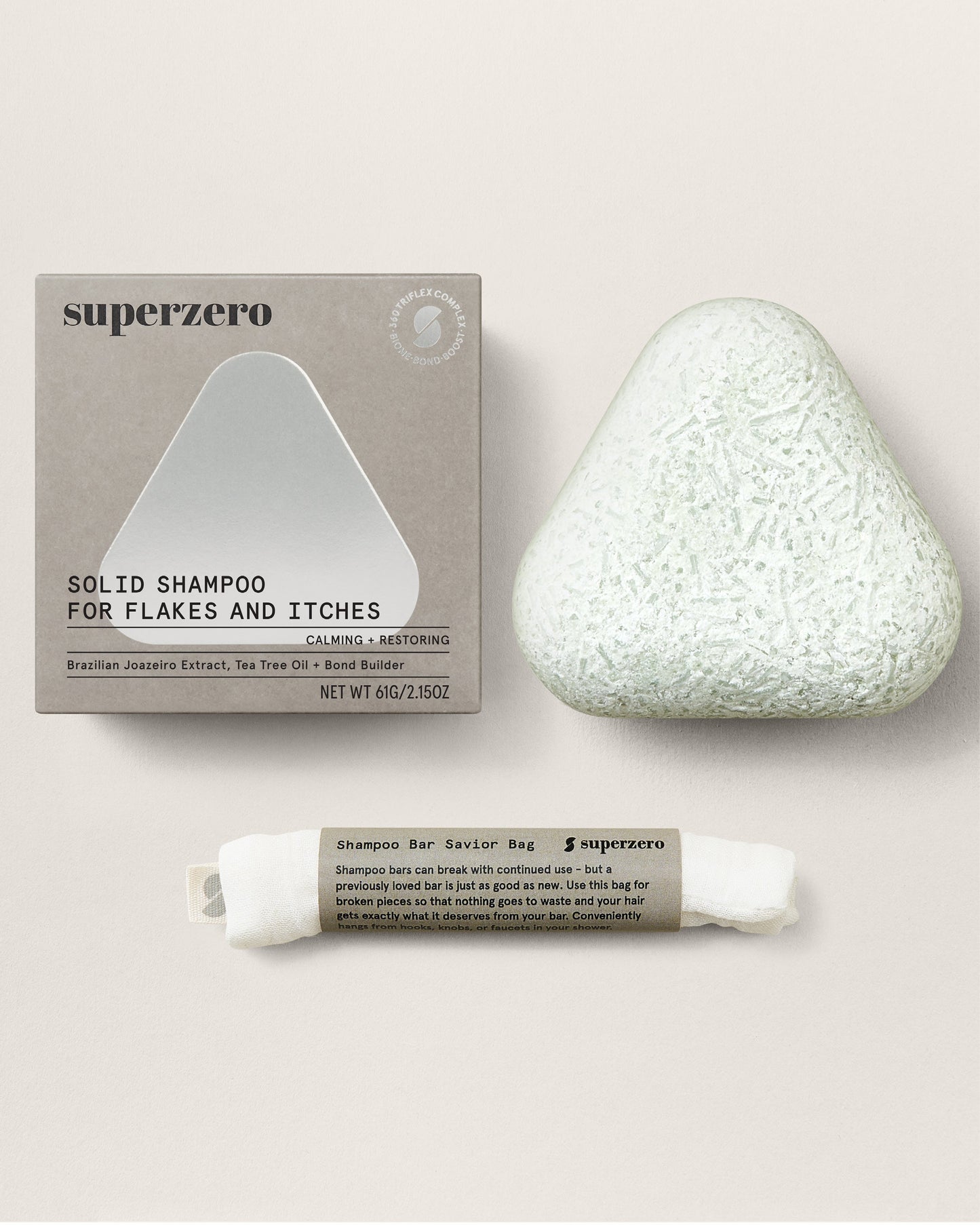 soothing scalp shampoo bar for flaky and itchy scalps by superzero