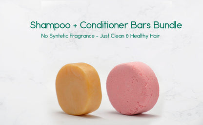 Shampoo Bar & Conditioner Bar Bundle by BeNat