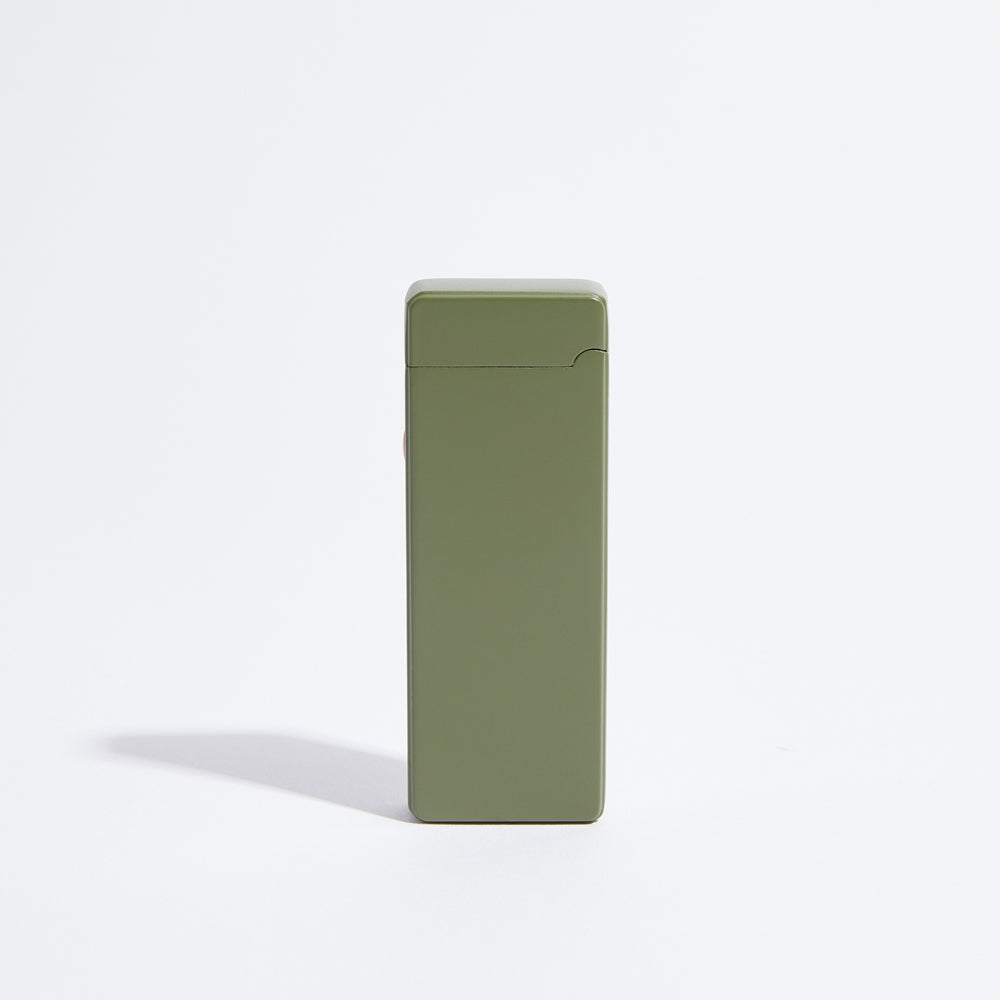 slim - olive green by the usb lighter company