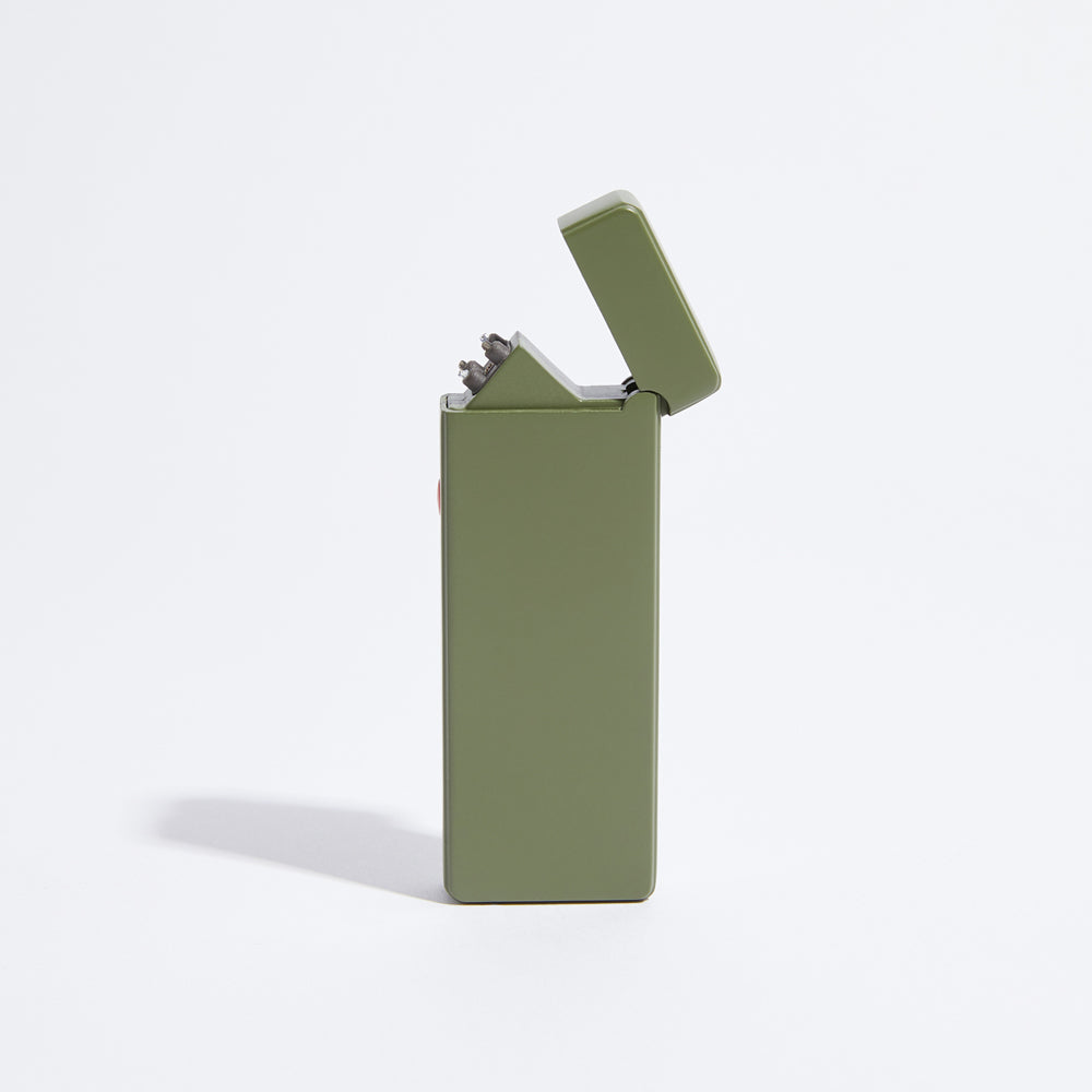 slim - olive green by the usb lighter company