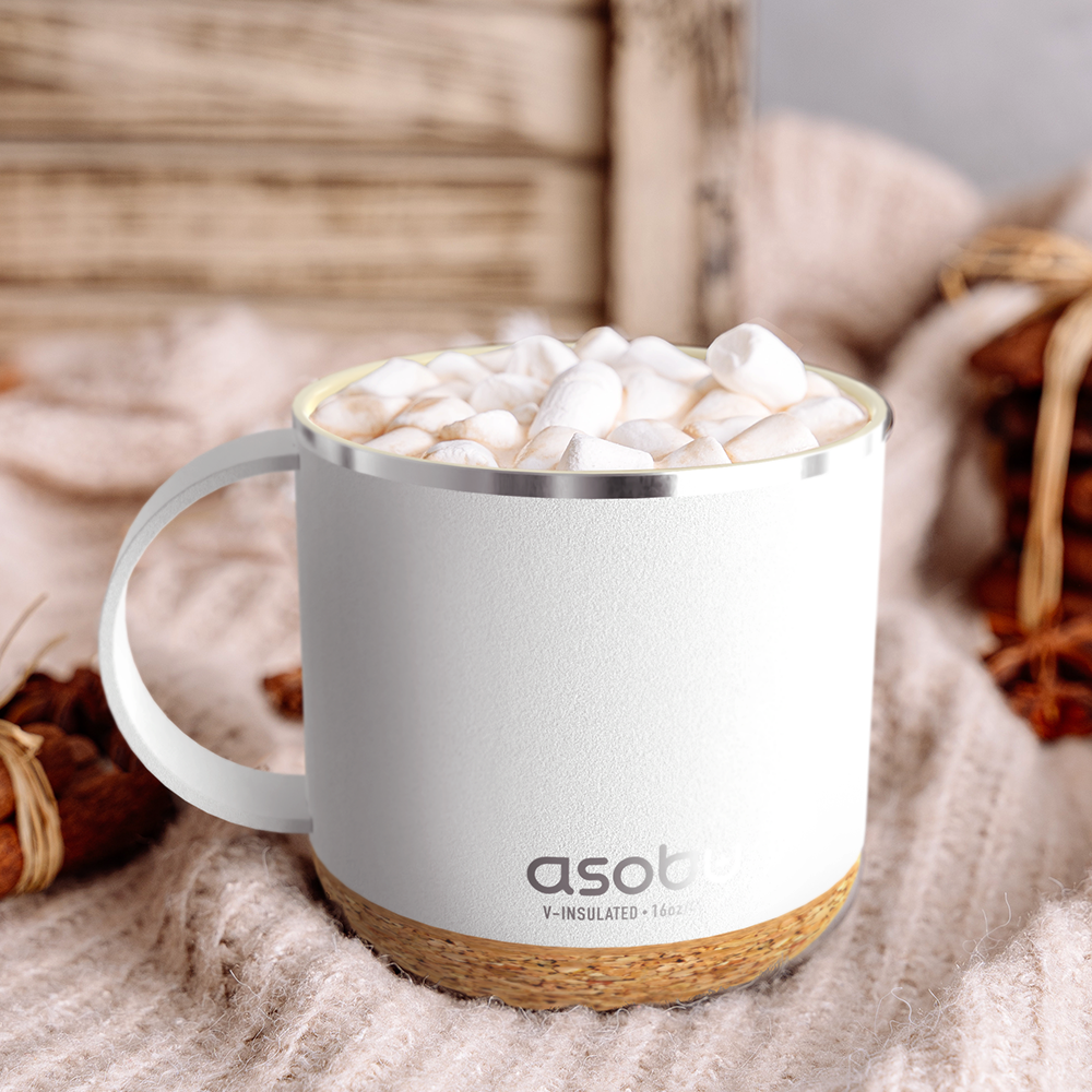 white infinite mug by asobu®