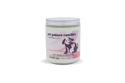 Seaside Spa Pet Odor Eliminator Candle by Garsnett Beacon Candle Co.