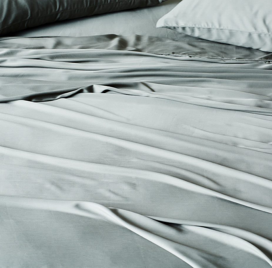 signature sateen flat sheet by ettitude