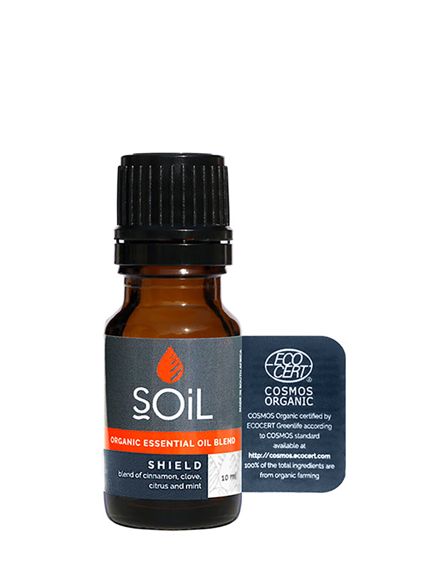 shield - organic essential oil blend by soil organic aromatherapy and skincare