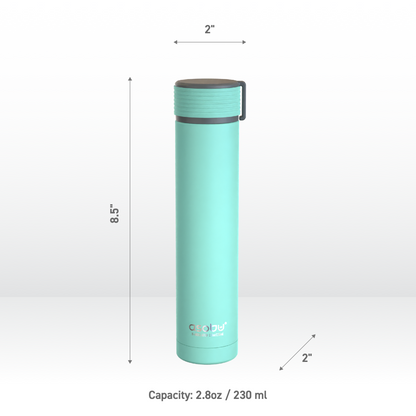 Teal Skinny Mini Flask by ASOBU®