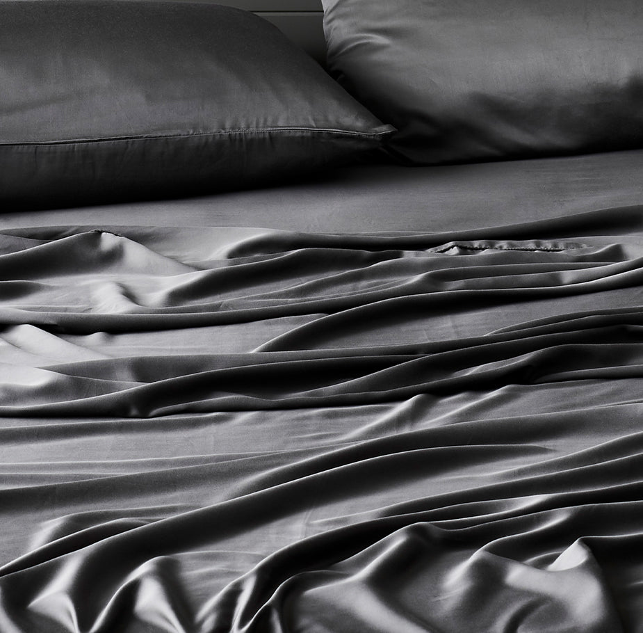 signature sateen flat sheet by ettitude