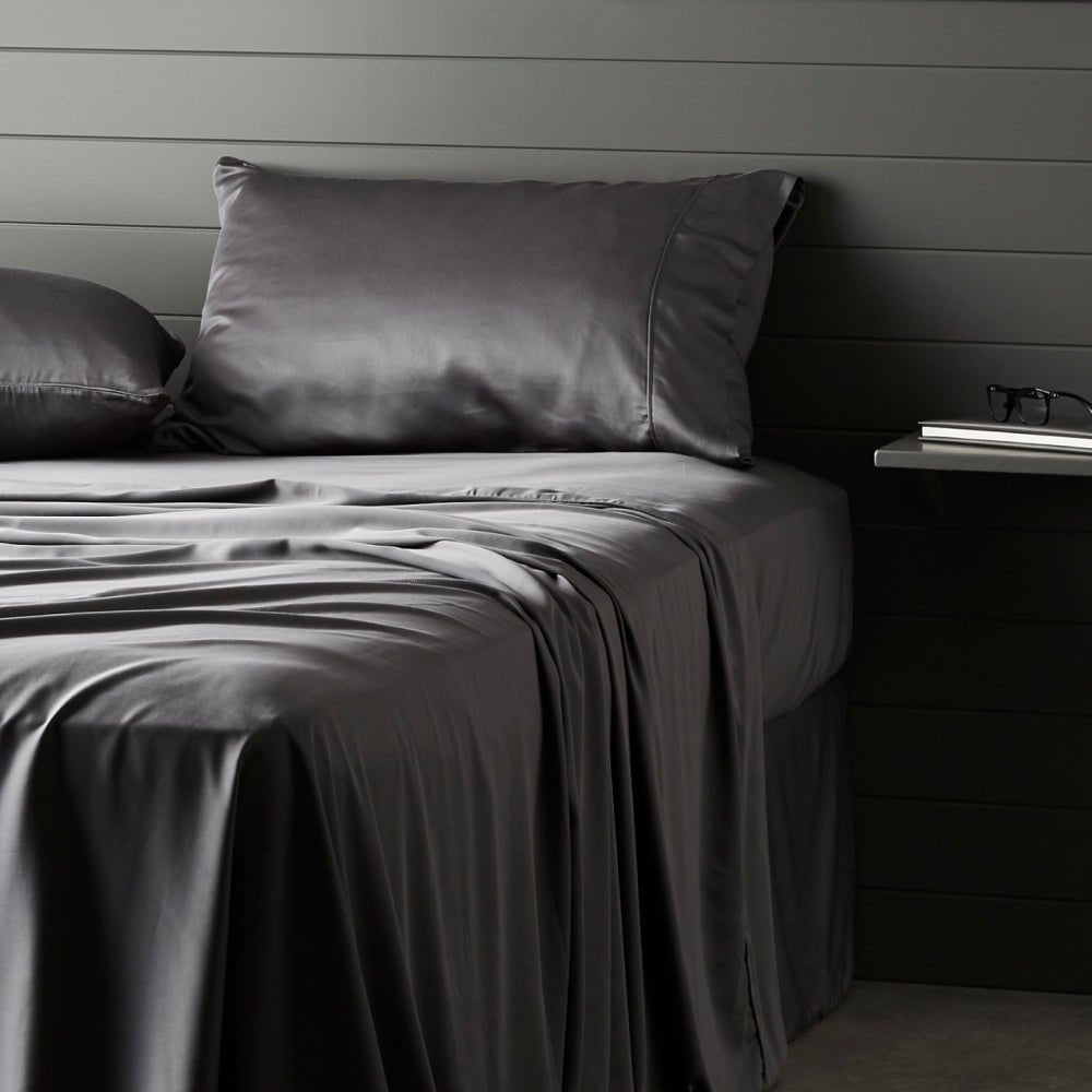 sateen+ fitted sheet by ettitude