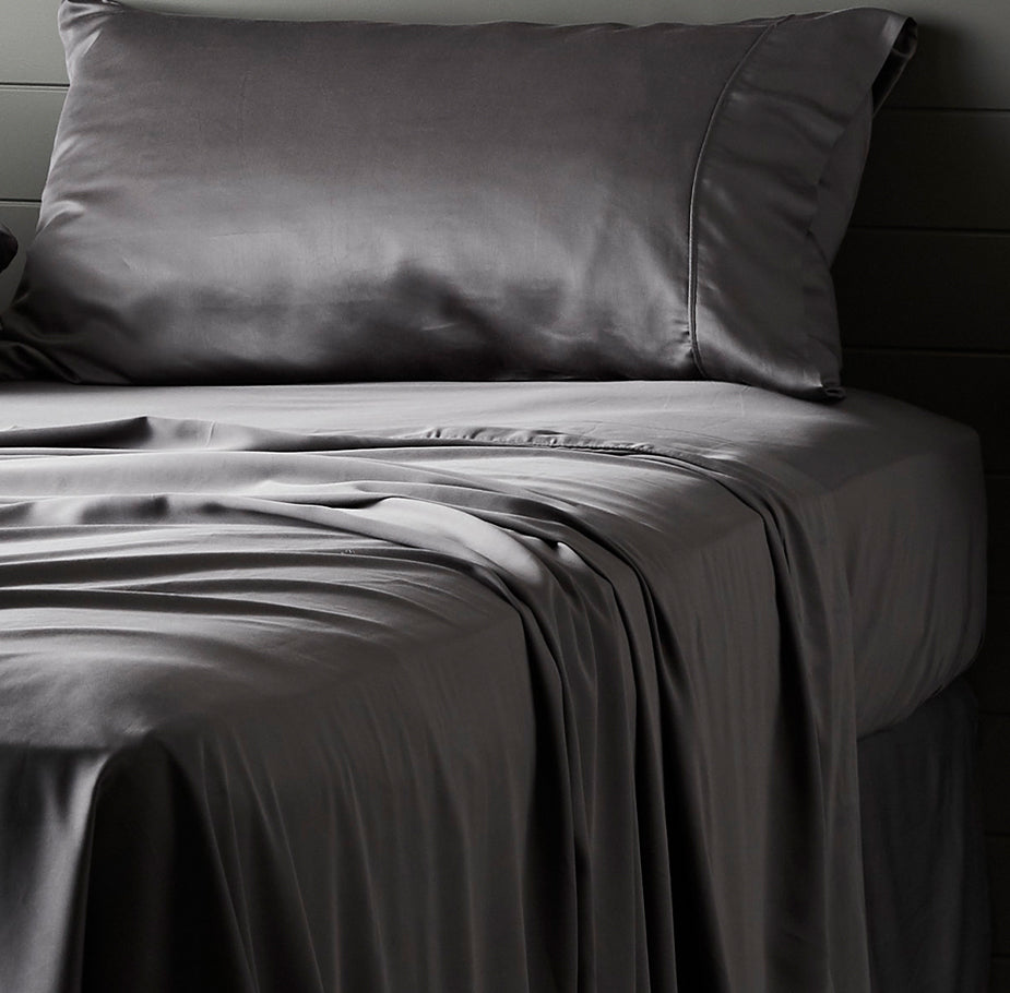 signature sateen fitted sheet by ettitude