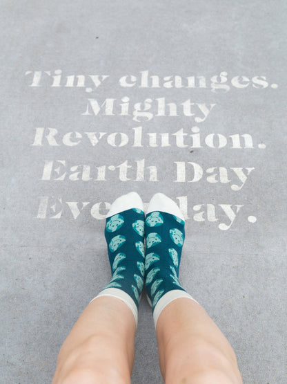 Smiley Planet Socks by Happy Earth