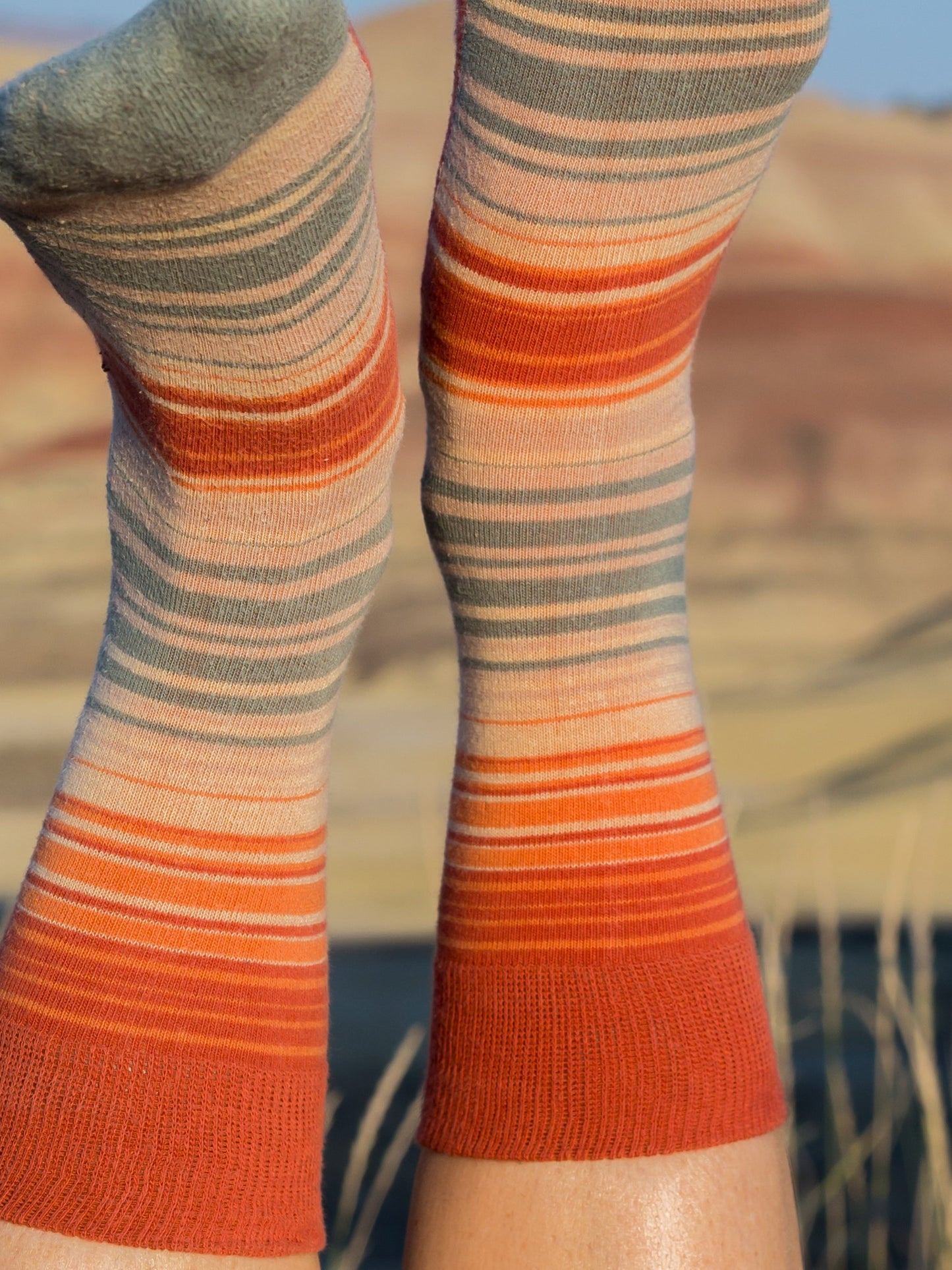 rainbow socks by happy earth