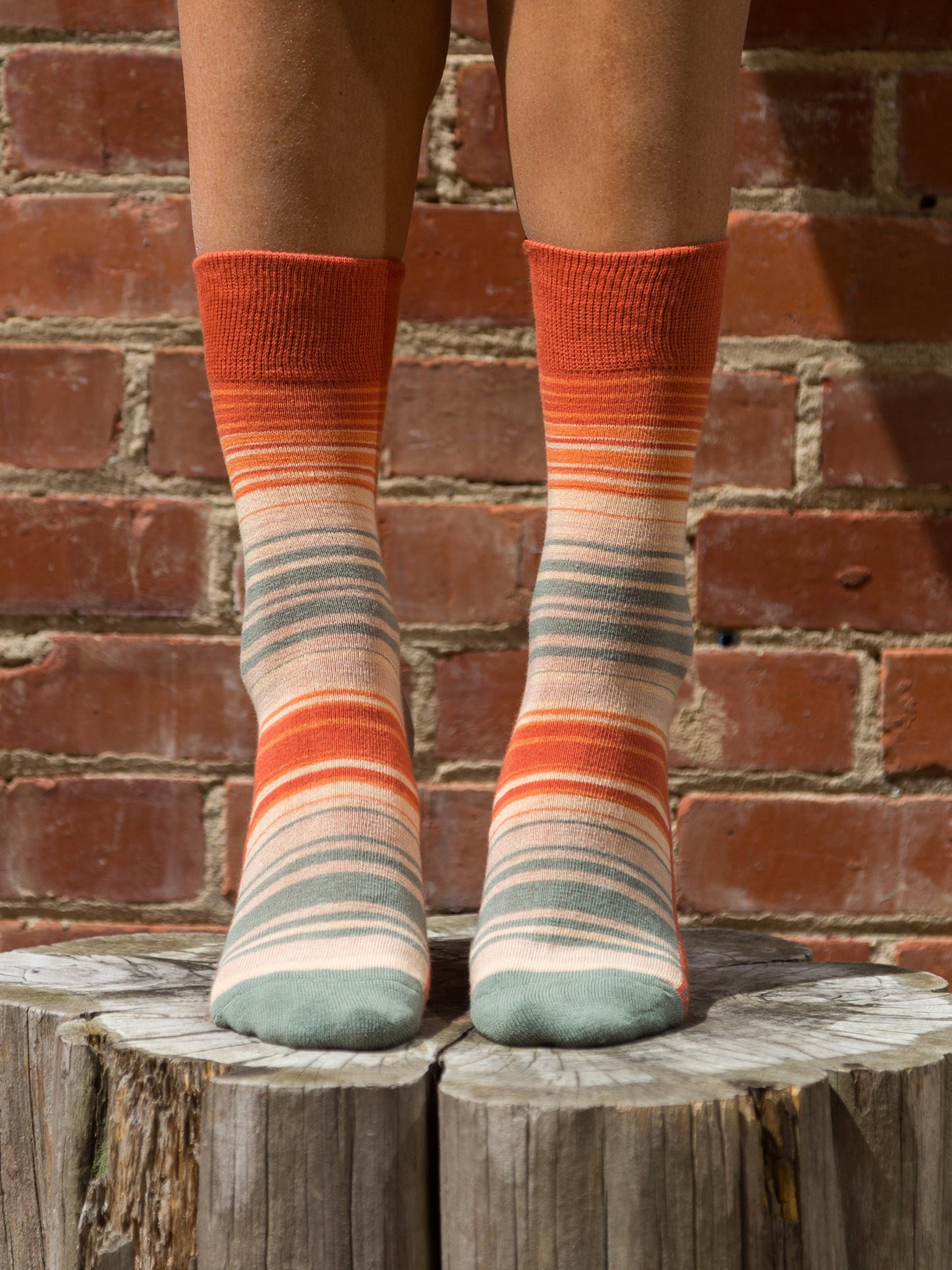 rainbow socks by happy earth