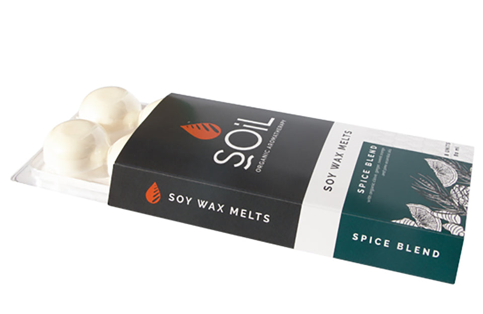 soy wax melts - spice blend by soil organic aromatherapy and skincare