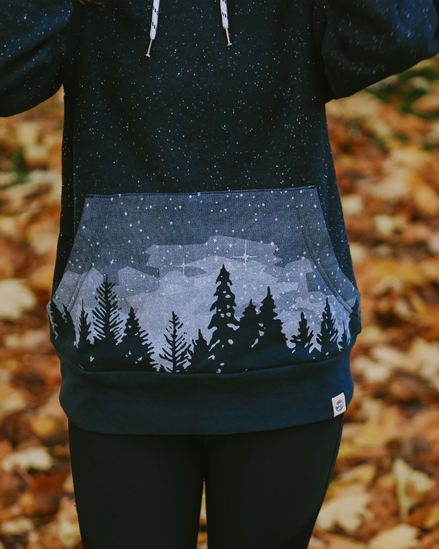 starlit night hoodie by happy earth