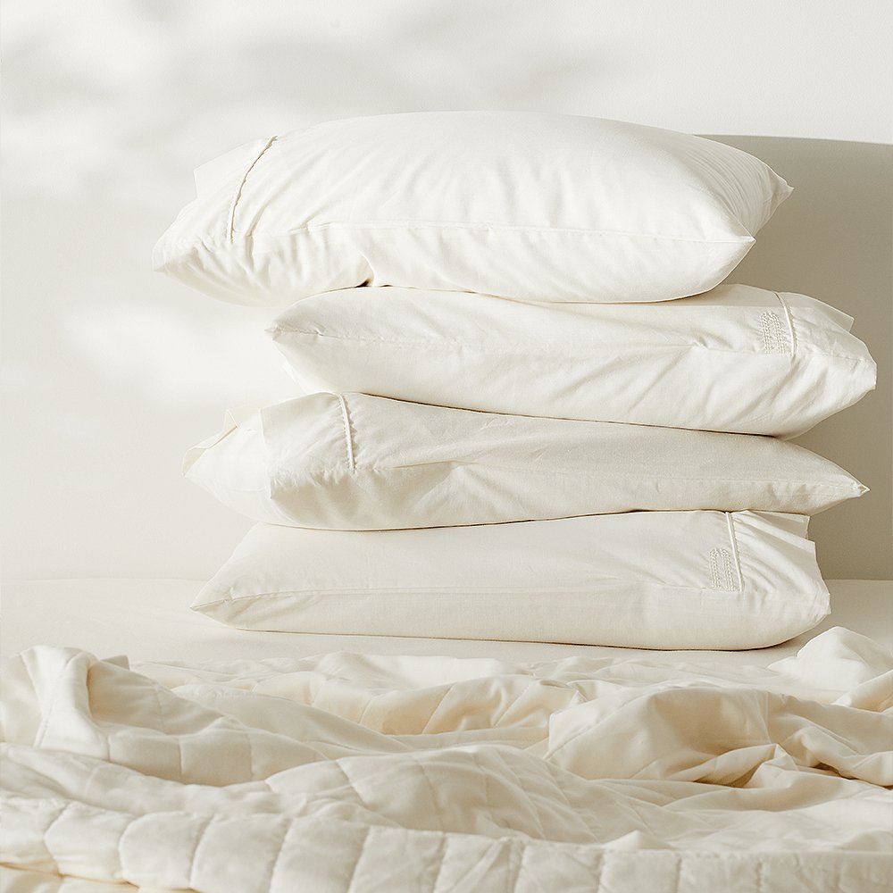 linen+ pillowcase set by ettitude