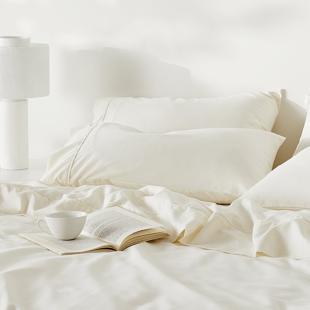 linen+ pillowcase set by ettitude