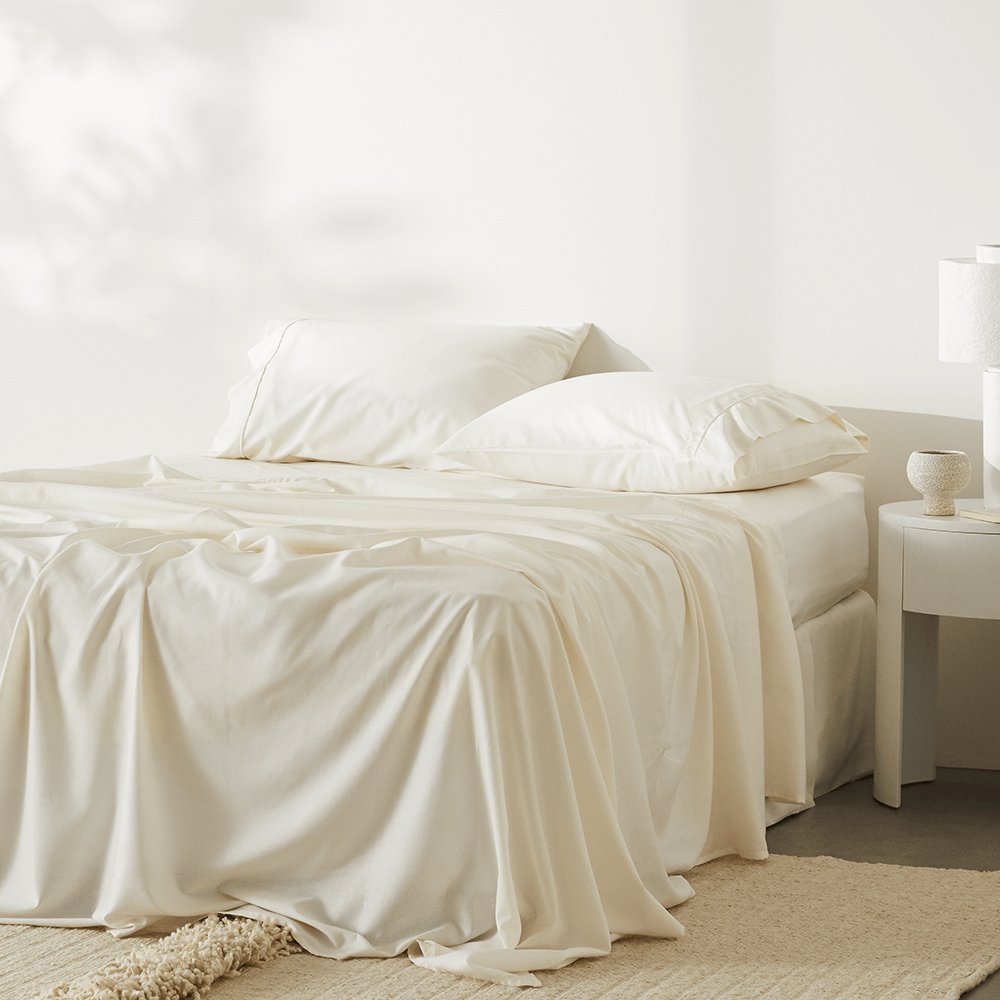 linen+ sheet set by ettitude