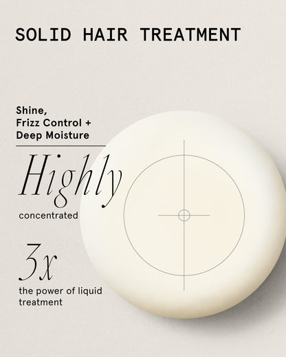 Instant Shine + Anti Frizz Hair Serum Treatment Bar by superzero