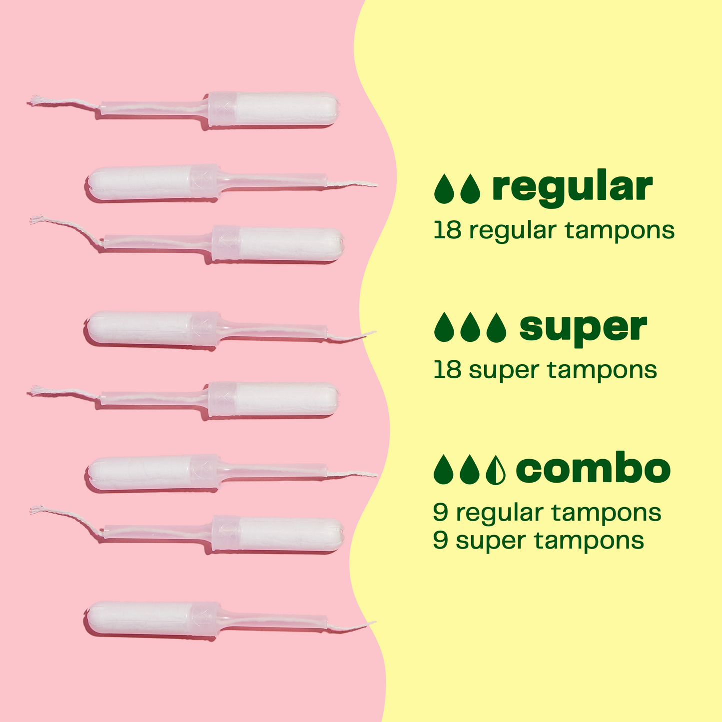 organic cotton tampons by viv for your v