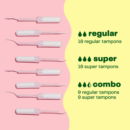 Organic Cotton Tampons by viv for your v