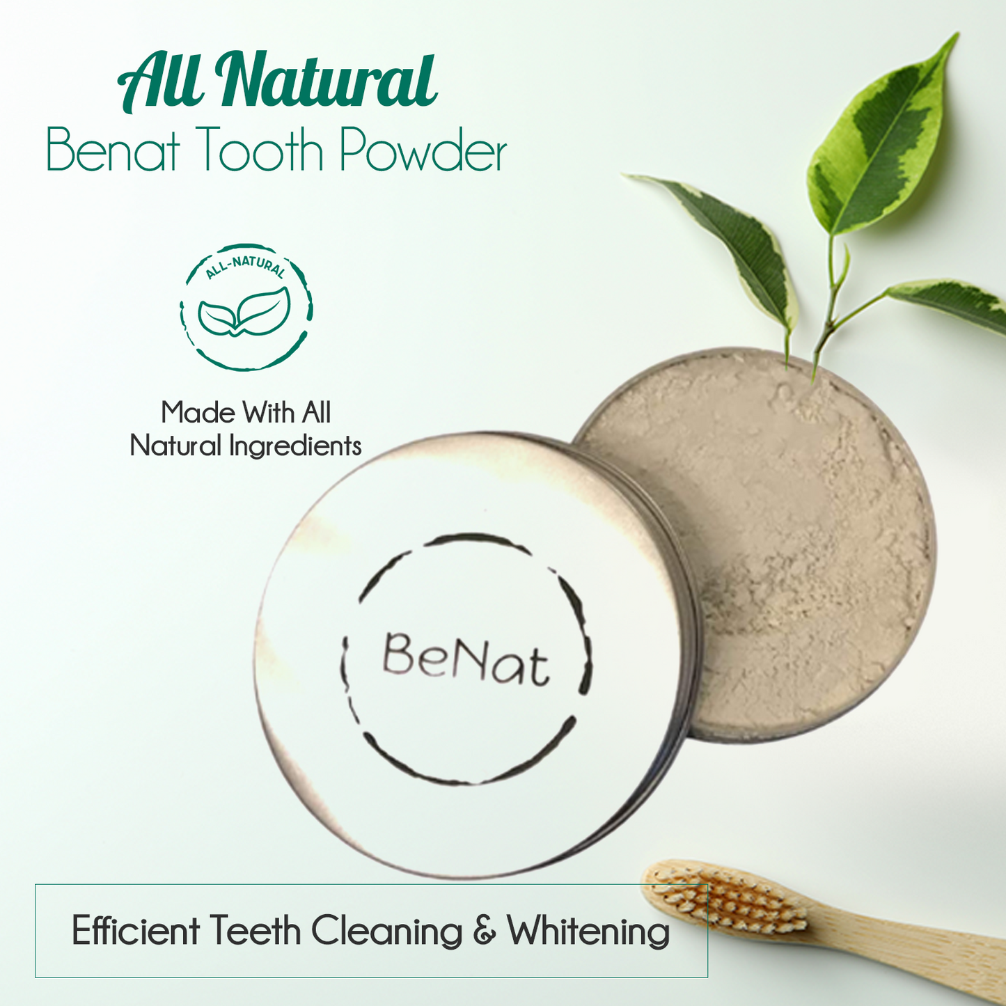 all-natural tooth powder