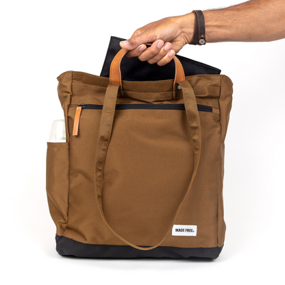 TOTE PACK BABY TAUPE by MADE FREE®