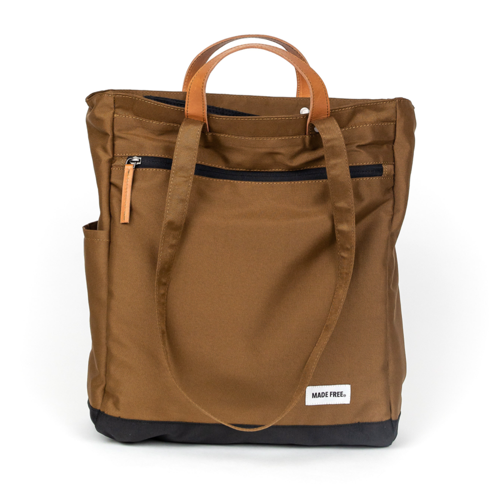 tote pack baby taupe by made free®