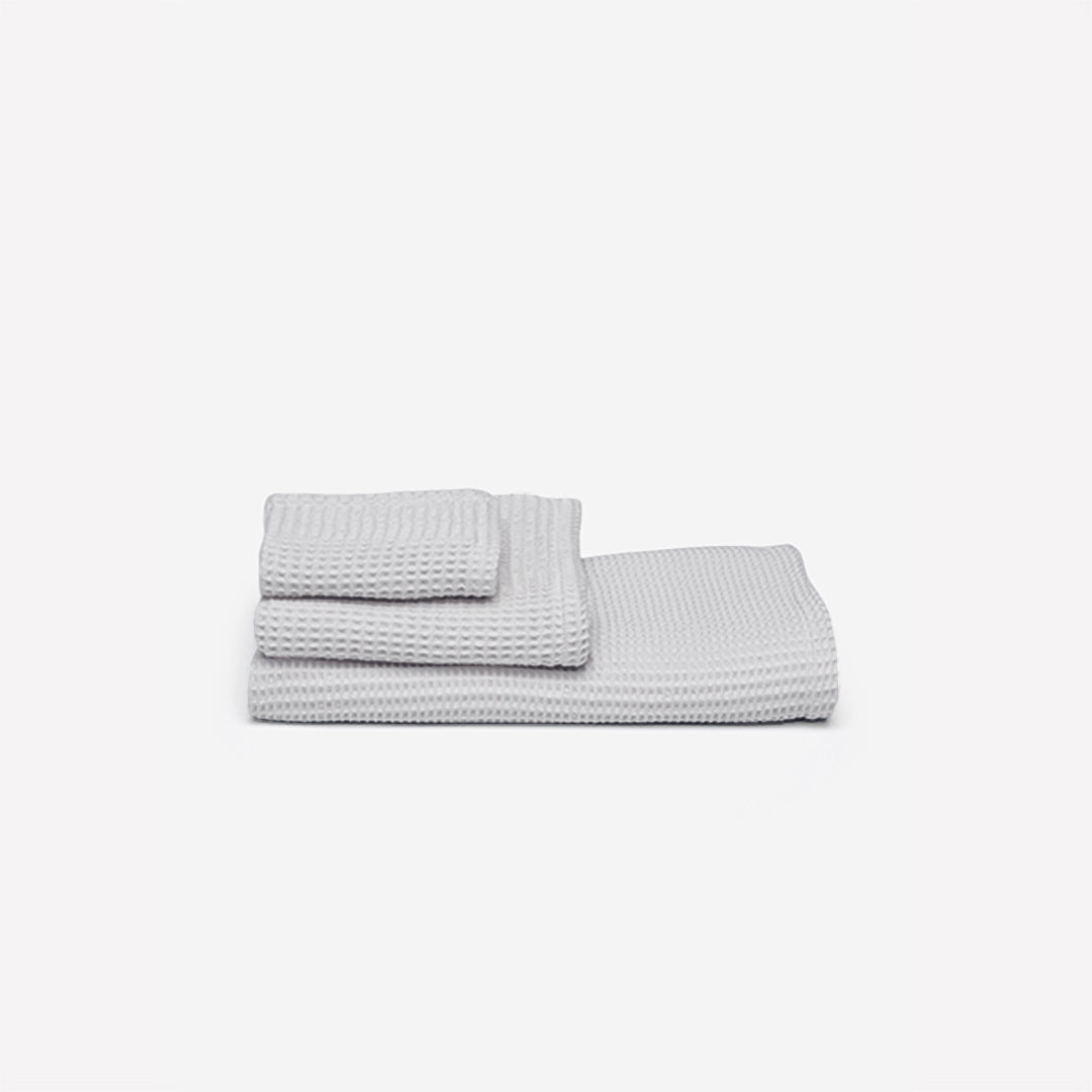 waffle towel set by ettitude