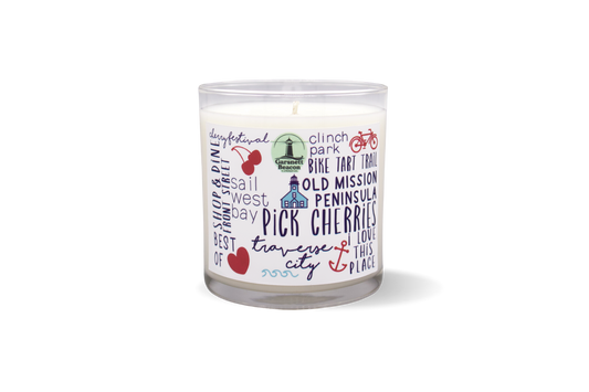 Best of Traverse City Candle by Garsnett Beacon Candle Co.