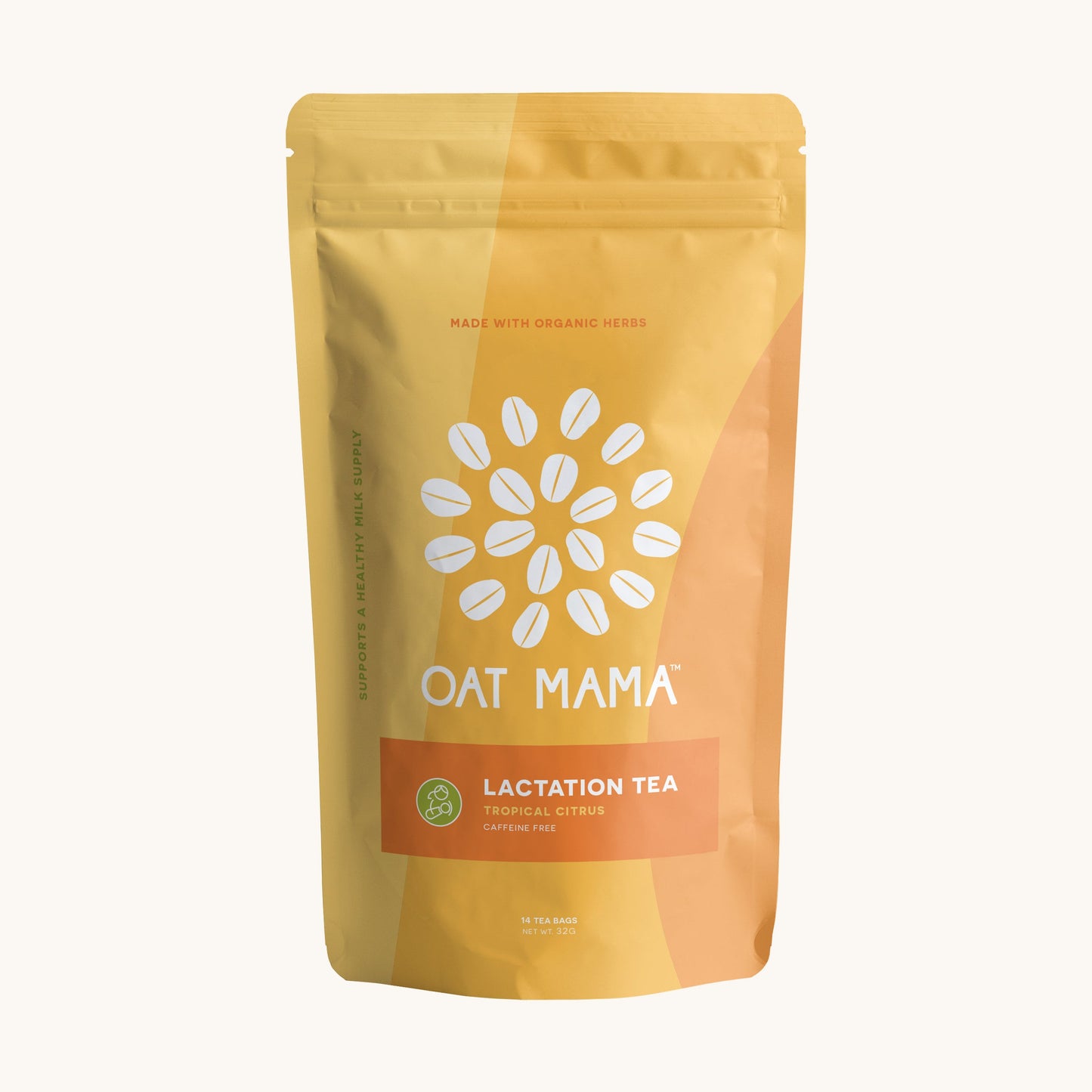 tropical citrus lactation tea by oat mama