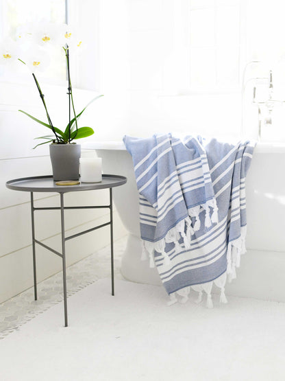 Azul Classic Turkish Towel by Laguna Beach Textile Company