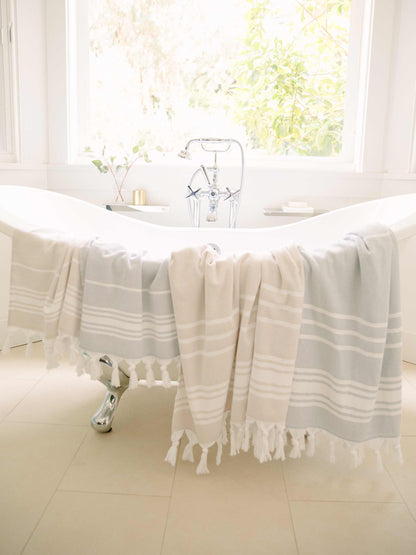 Stone Classic Turkish Towel by Laguna Beach Textile Company