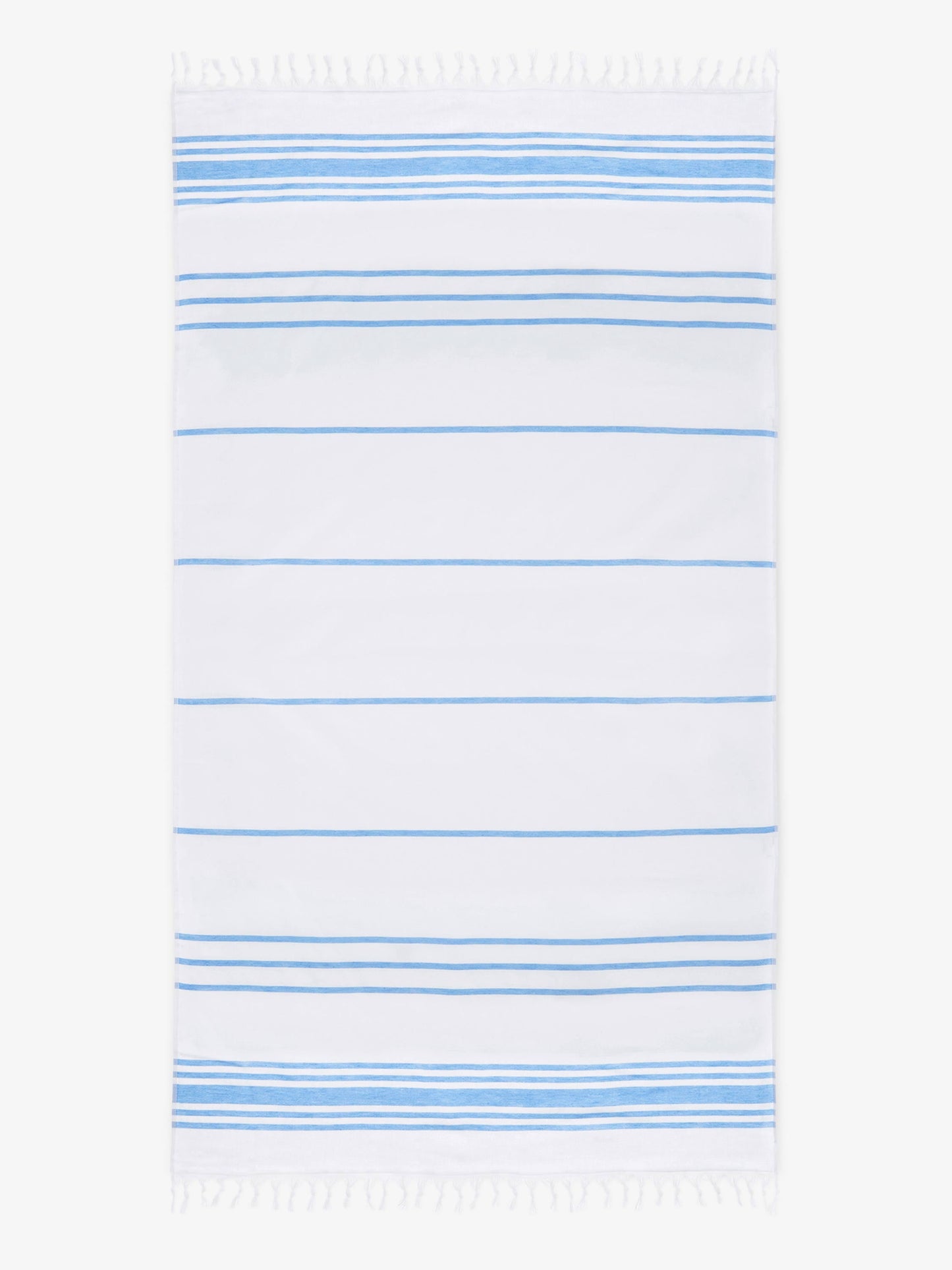 sky blue classic turkish towel by laguna beach textile company