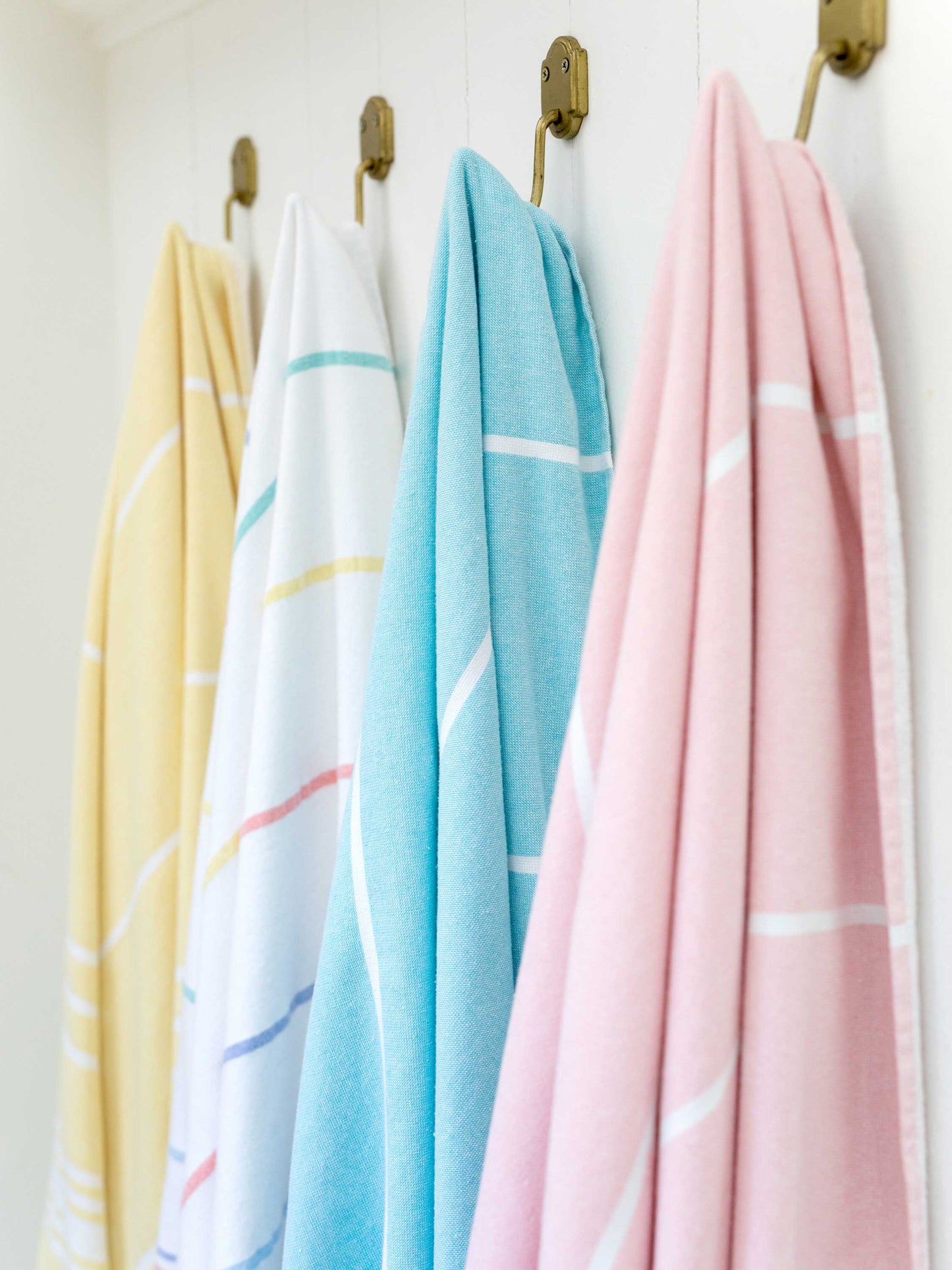 rainbow miami turkish towel by laguna beach textile company